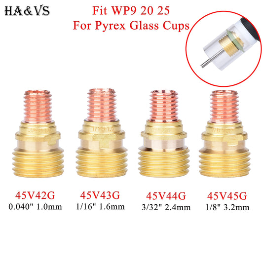 TIG Gas Lens Collet Body 45V42G 45V43G 45V44G 45V45G For WP9 20 25 - KiwisLove