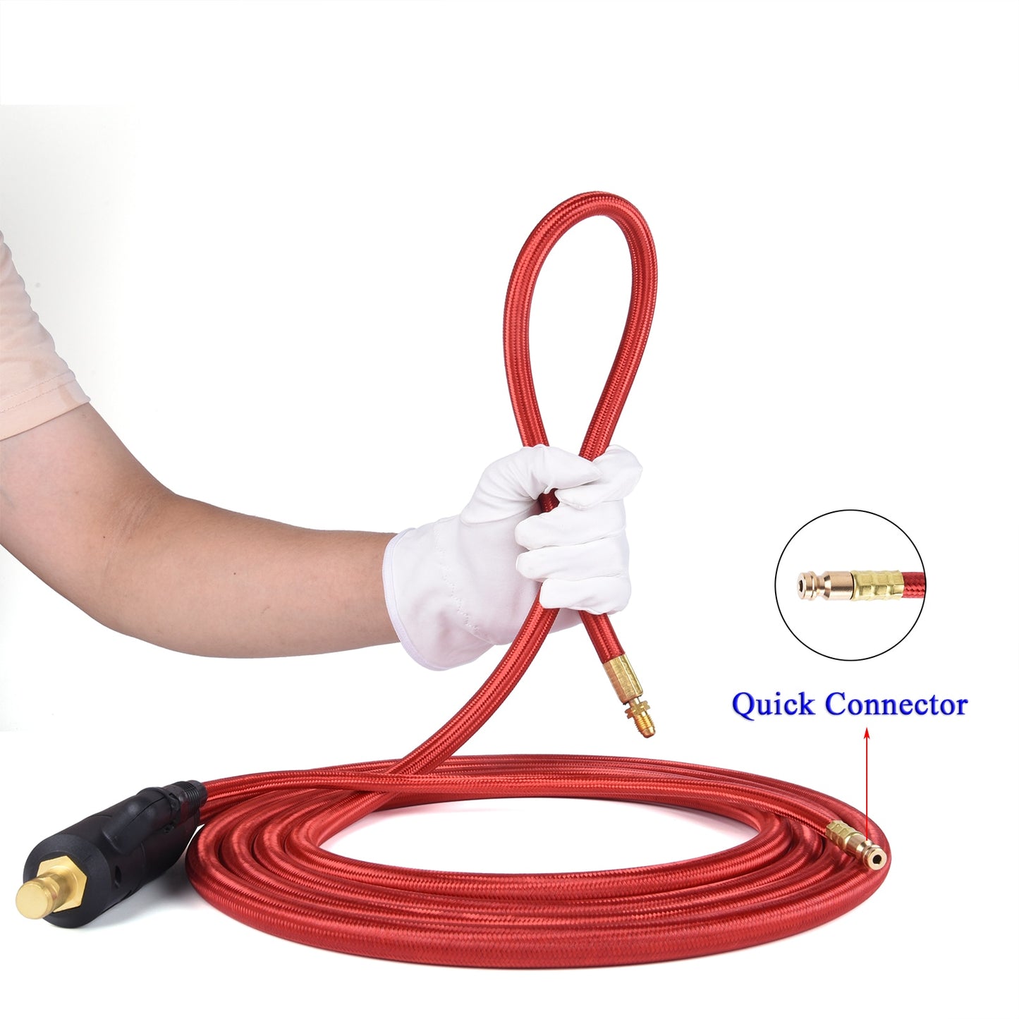 WP18 TIG Torch Power Cable Quick Connector/ 5/8" M16 For Water-Cooled - KiwisLove