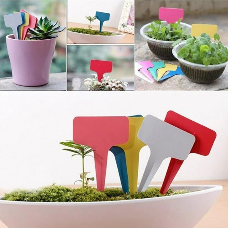 30Pcs  T-Shape  Plant Tags Garden Labels Waterproof + Pen - KiwisLove