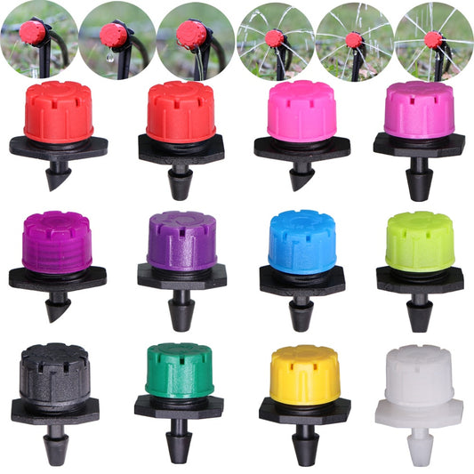 Adjustable 8-Holes Drippers Garden Irrigation Spinkler Nozzle - KiwisLove