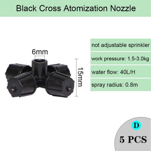 Irrigation Rotating Misting Refraction Hanging Nozzle Sprinkler Dripper - KiwisLove