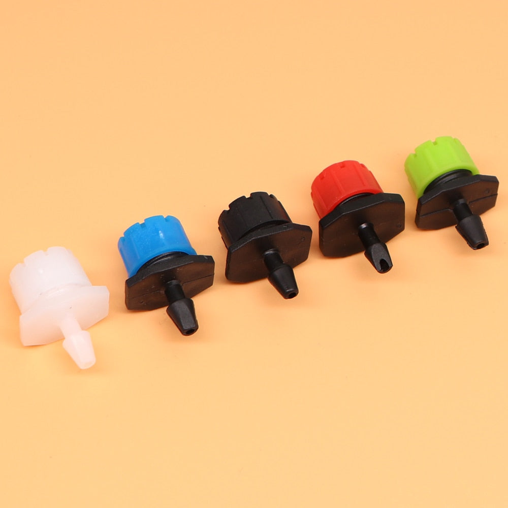 Adjustable Irrigation Dripper Sprinkler 8 Hole Micro Flow Emitter Atomizer - KiwisLove