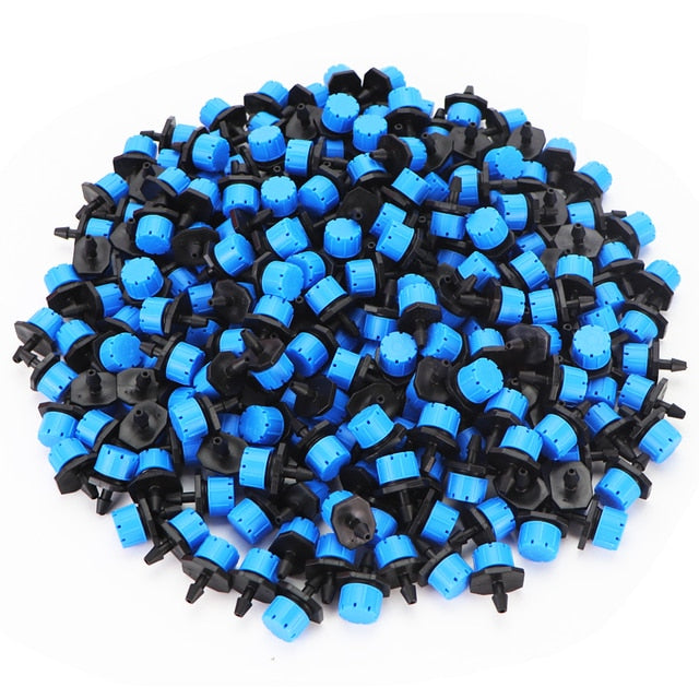 Adjustable Irrigation Dripper Sprinkler 8 Hole Micro Flow Emitter Atomizer - KiwisLove