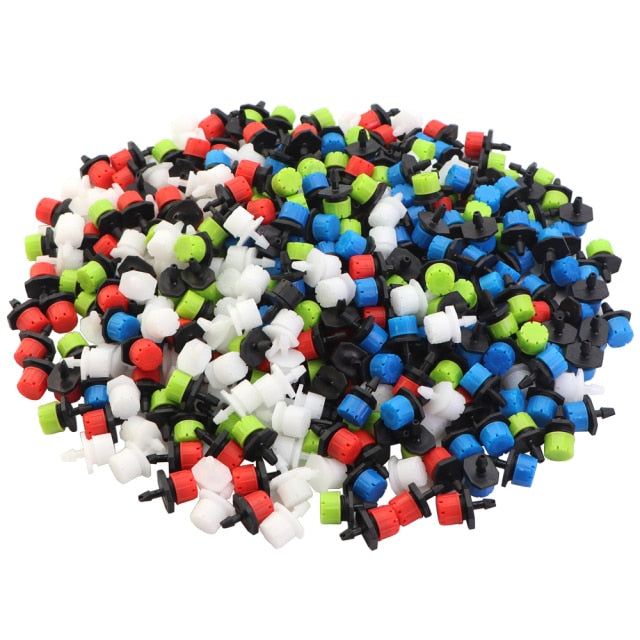 Adjustable Irrigation Dripper Sprinkler 8 Hole Micro Flow Emitter Atomizer - KiwisLove