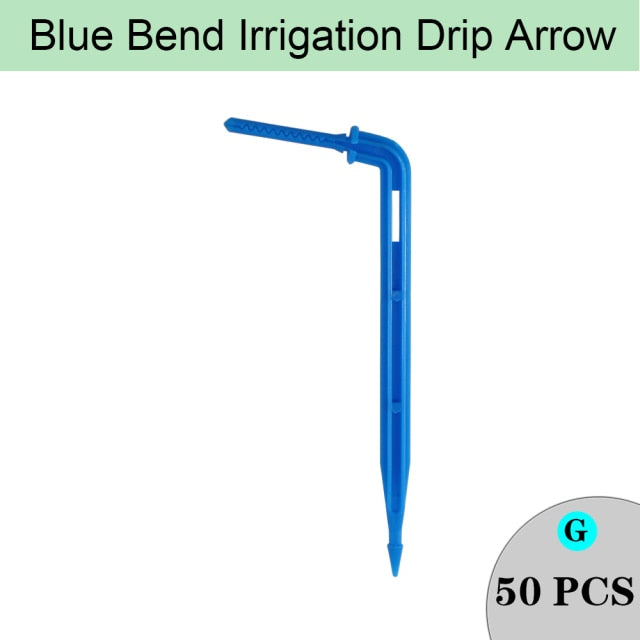 Irrigation Steady Flow Dripper With 4-Way 1/8" Water Pipe Cross Connector - KiwisLove