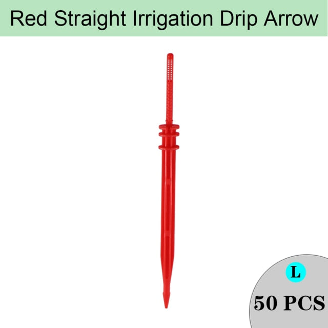 Irrigation Steady Flow Dripper With 4-Way 1/8" Water Pipe Cross Connector - KiwisLove