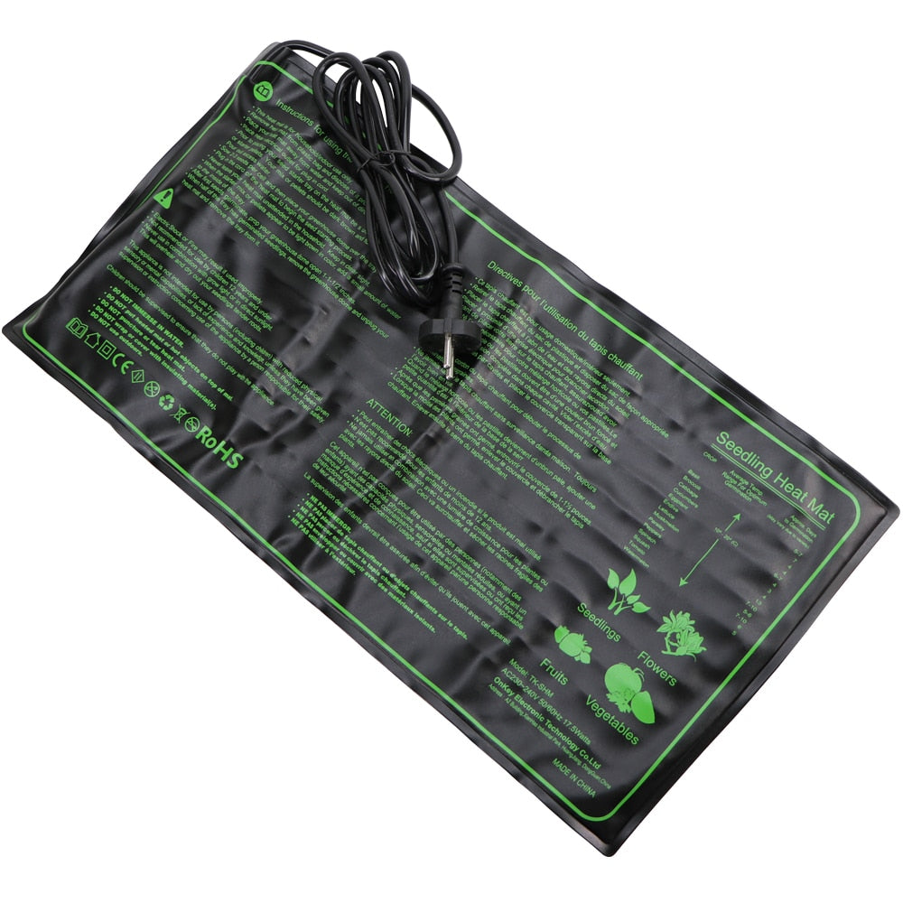 Waterproof Seedling Heating Mat 50x25CM Plant Seed Germination - KiwisLove