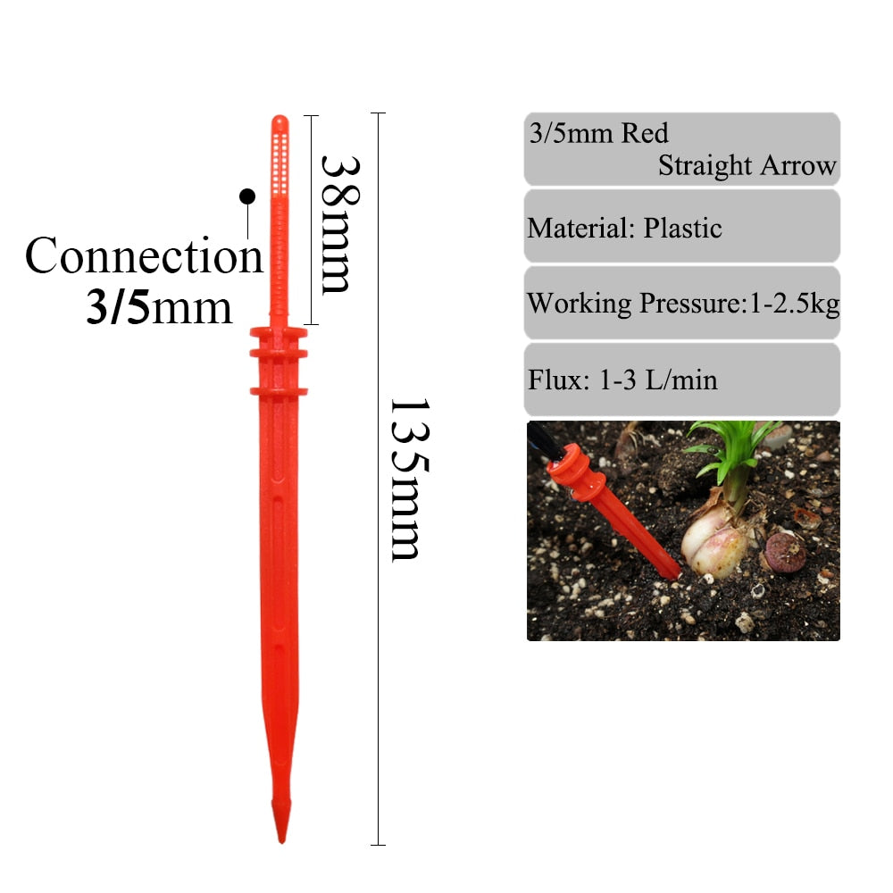 Irrigation Sprinkler 1/8" Arrow Dropper Micro Drip Flow Watering System - KiwisLove
