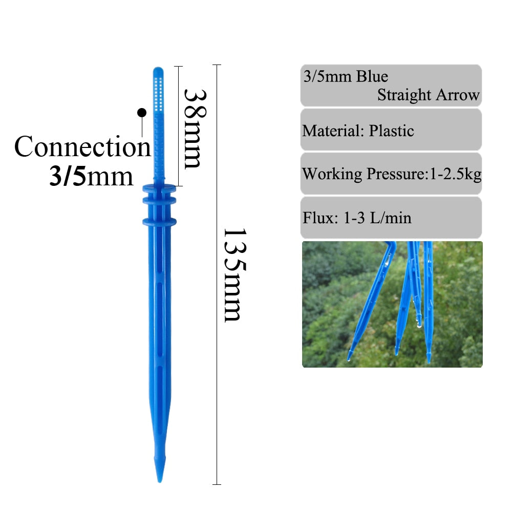 Irrigation Sprinkler 1/8" Arrow Dropper Micro Drip Flow Watering System - KiwisLove