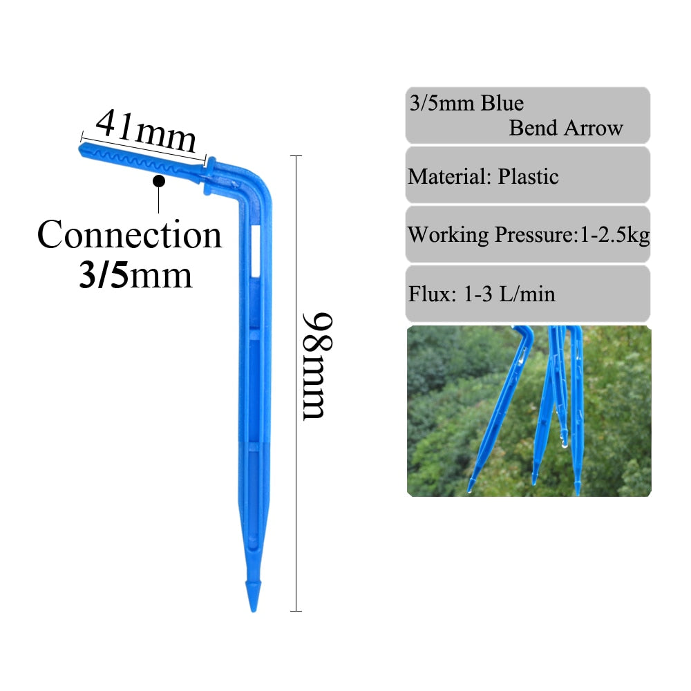 Irrigation Sprinkler 1/8" Arrow Dropper Micro Drip Flow Watering System - KiwisLove