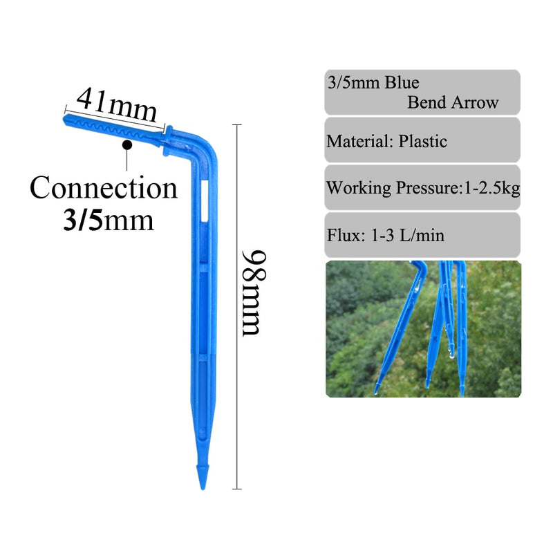 Irrigation Sprinkler 1/8" Arrow Dropper Micro Drip Flow Watering System - KiwisLove