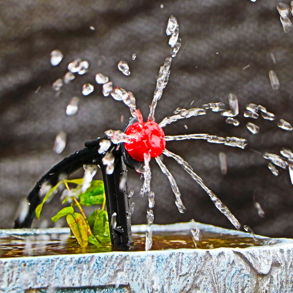 45W Pump Watering Irrigation Drip System Self-Priming Spray Dripper Kit - KiwisLove