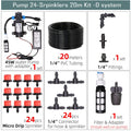 45W Pump Watering Irrigation Drip System Self-Priming Spray Dripper Kit - KiwisLove