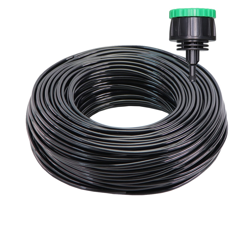 Garden Water Hose with Quick Connector Micro Drip Misting Irrigation Pipe - KiwisLove
