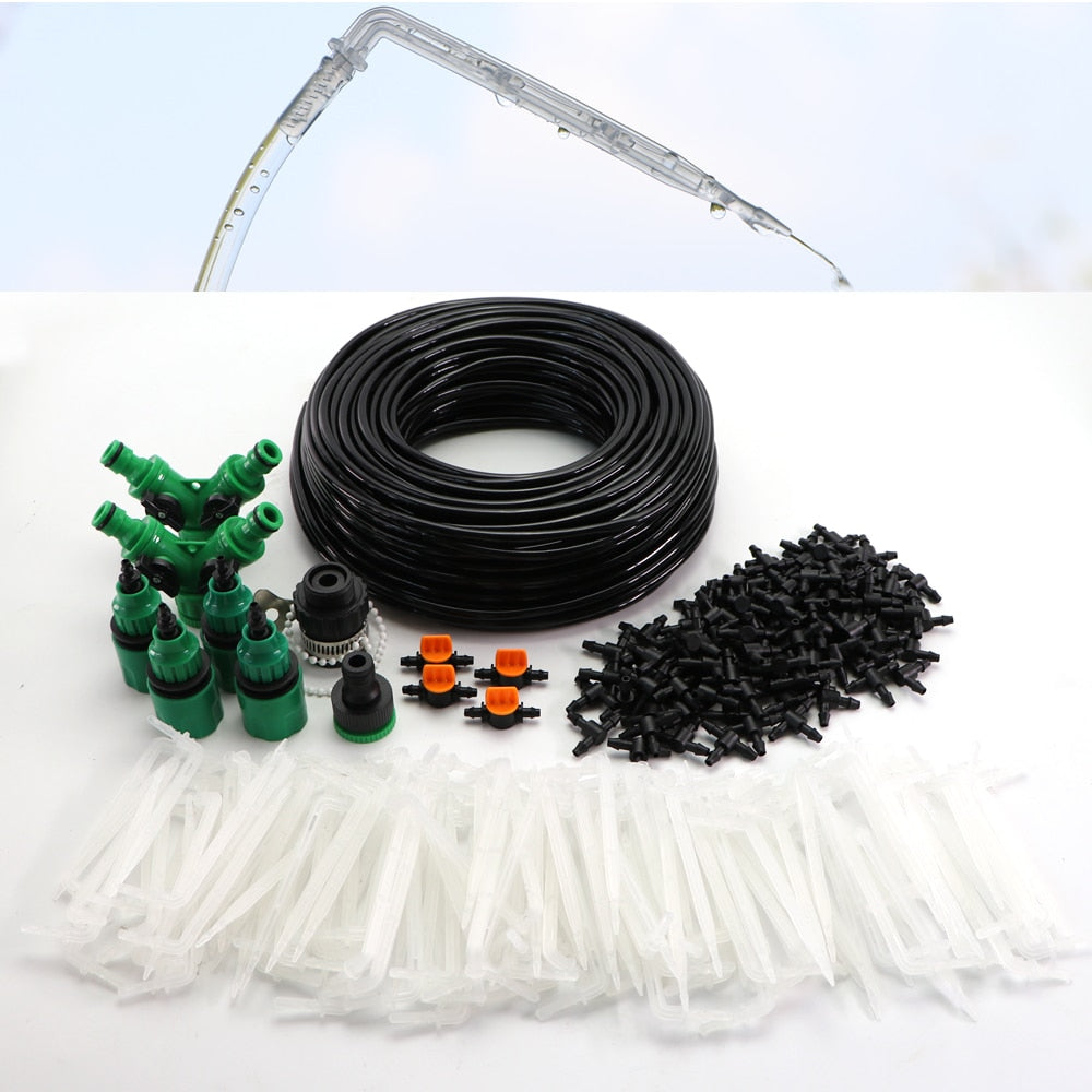 1/4" Hose Drip Irrigation Kit Transparent Bend Arrow Dripper Emitter Sprinkler - KiwisLove