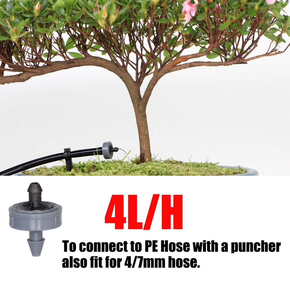 5-50m Drip Emitter Garden Irrigation Compensation Regulator System - KiwisLove