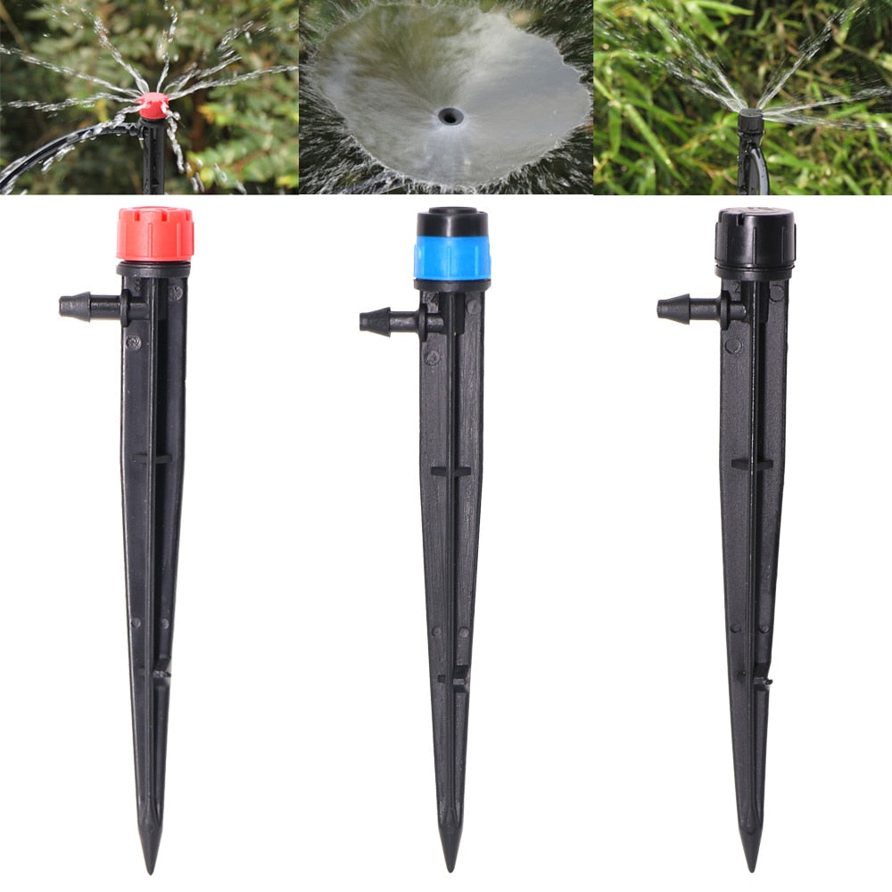 20 pcs 360 Degree Adjustable 13cm Irrigation Dripper Inserting Ground - KiwisLove