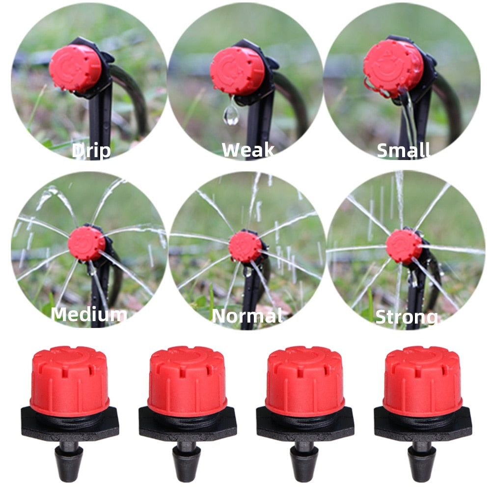 40 pcs 8-Holes Drippers Garden Irrigation Adjustable Spinkler Nozzle - KiwisLove