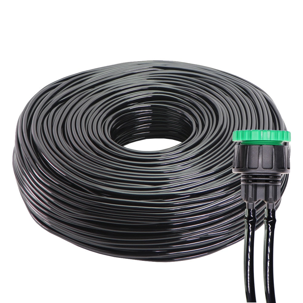 Watering PVC Hose Pipe Micro Irrigation Tubing Sprinkler 2-Way Barbed - KiwisLove