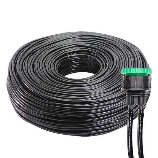 Watering PVC Hose Pipe Micro Irrigation Tubing Sprinkler 2-Way Barbed - KiwisLove