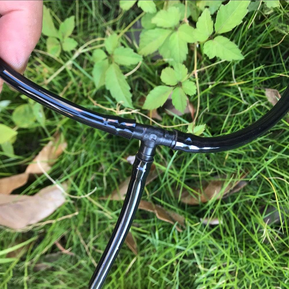 Watering PVC Hose Pipe Micro Irrigation Tubing Sprinkler 2-Way Barbed - KiwisLove