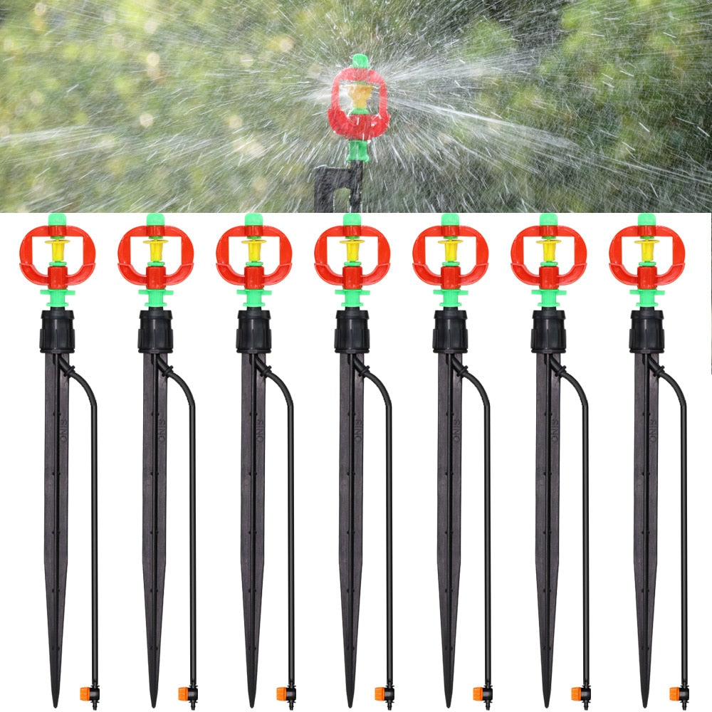 360 Degrees Rotating Sprayer Refraction Mist Nozzles - KiwisLove