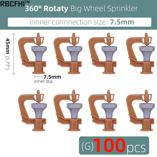 Greenhouse 360 Refraction Micro Nozzle  Drip Irrigation Misting System - KiwisLove