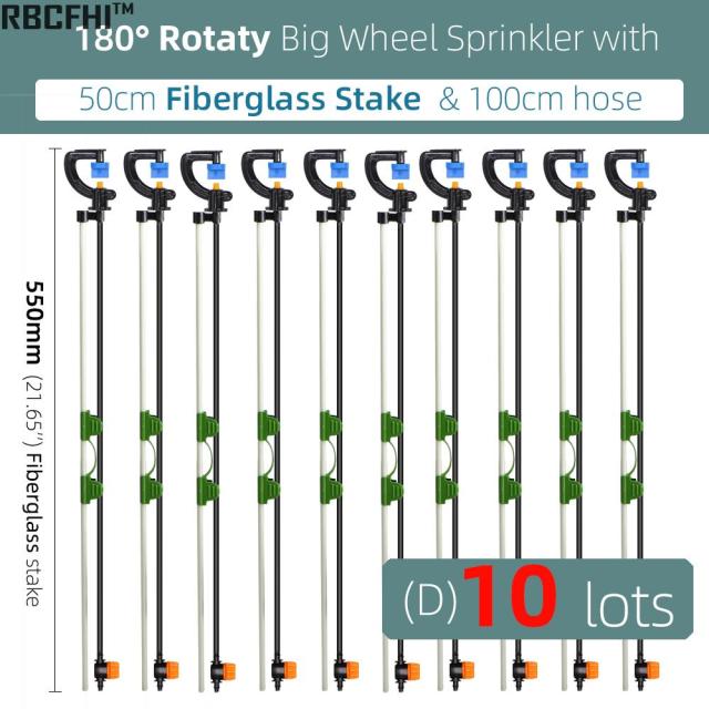 Rotating Sprayer Refraction Mist Nozzles with Stakes Connector - KiwisLove