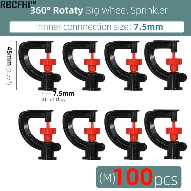 Rotating Sprayer Refraction Mist Nozzles with Stakes Connector - KiwisLove