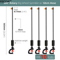 Rotating Sprayer Refraction Mist Nozzles with Stakes Connector - KiwisLove