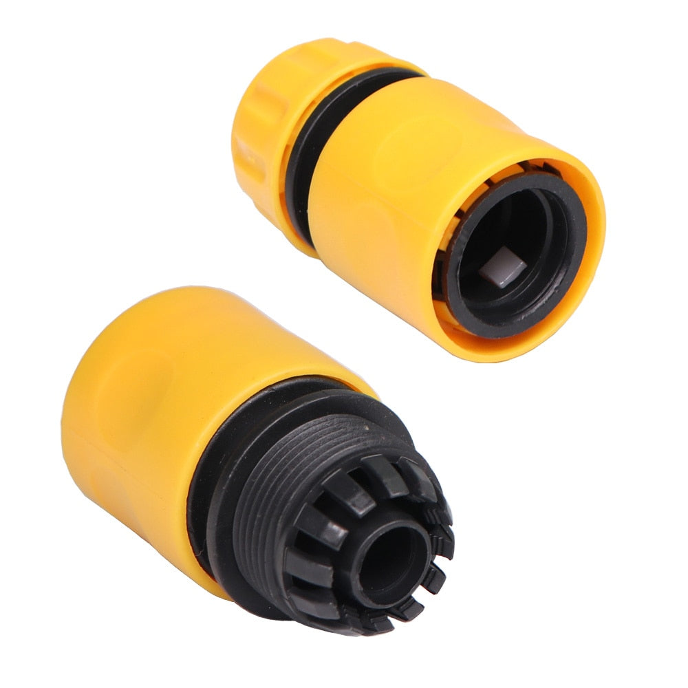 Garden Hose Connector Kit Tap 3/4" Male Female Thread Nipple Joint - KiwisLove