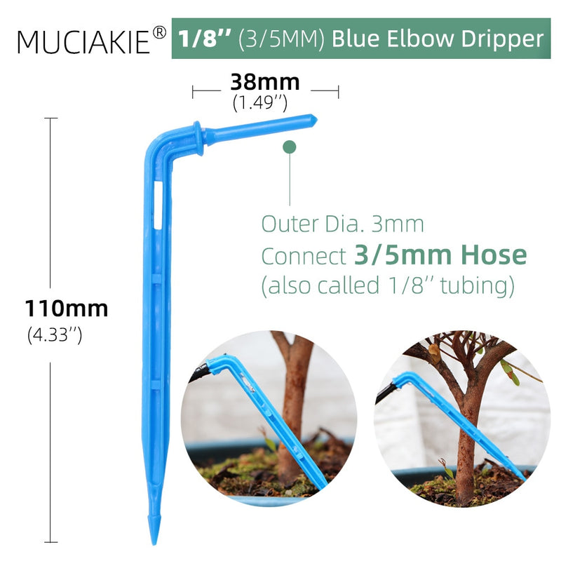 Greenhouse Garden Bend Drip Arrow Dripper Micro Drip Irrigation - KiwisLove