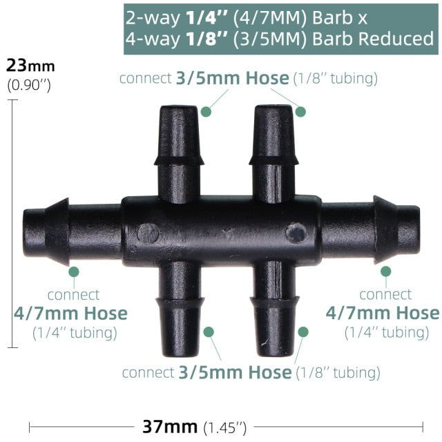 Greenhouse Garden Bend Drip Arrow Dripper Micro Drip Irrigation - KiwisLove