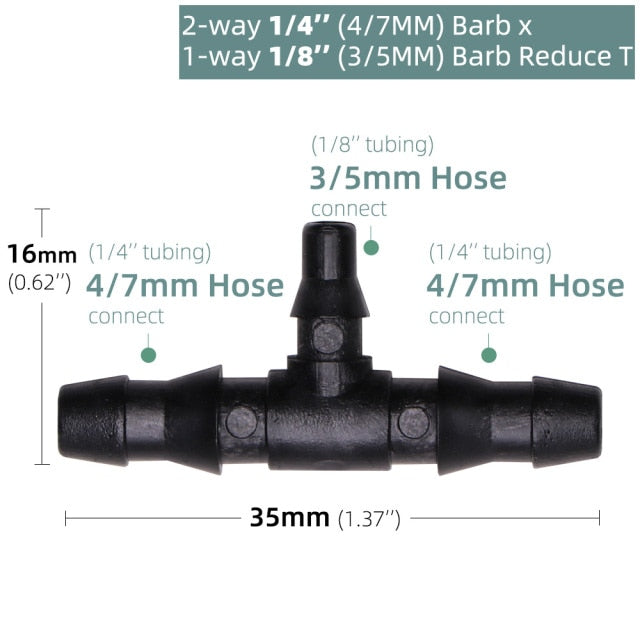 Greenhouse Garden Bend Drip Arrow Dripper Micro Drip Irrigation - KiwisLove