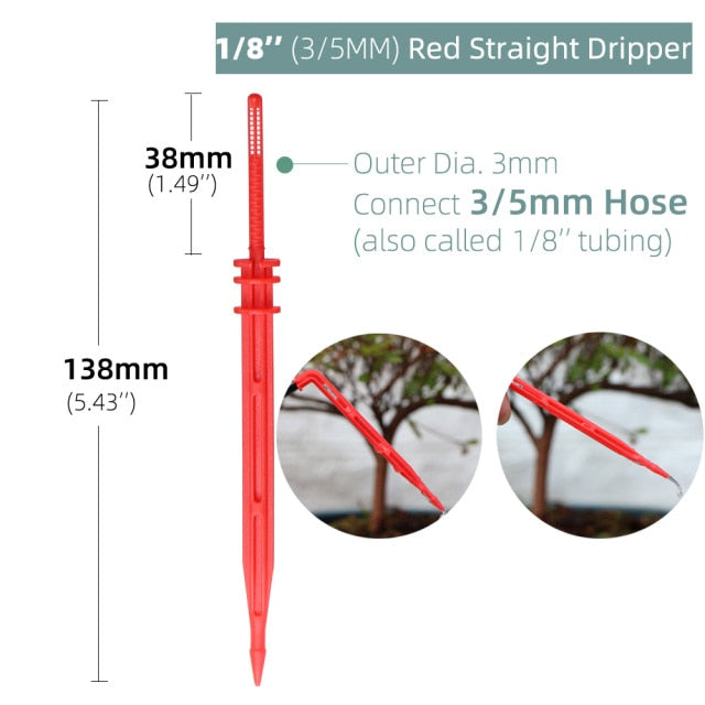 Greenhouse Garden Bend Drip Arrow Dripper Micro Drip Irrigation - KiwisLove