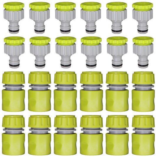 10 SET 1/2" Adapter Plug Quick Coupling Hose Tube Connector - KiwisLove