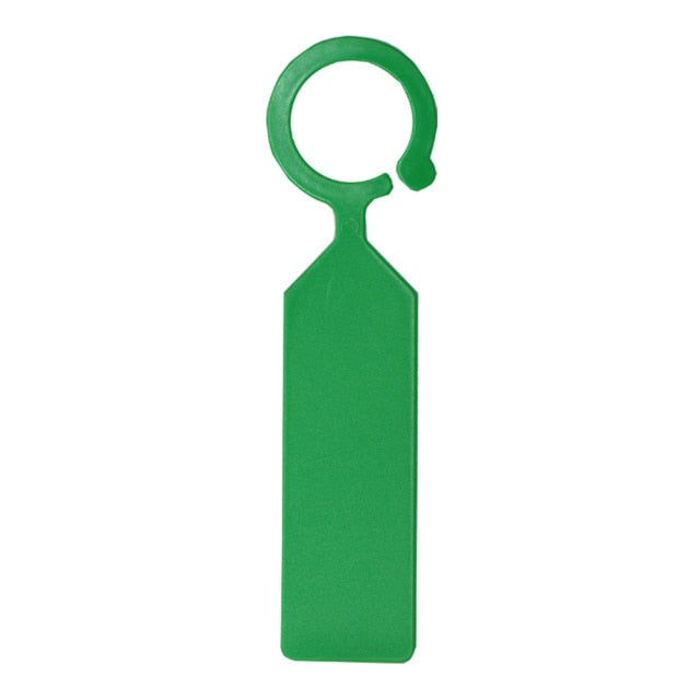 Garden Planting Tag Ring Hook Tree Markers Sign Heart Shape Plastic Waterproof Re-Usable Hanging Label Stakes For Flower Nursery - KiwisLove