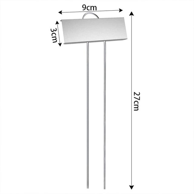 5PCS Stainless Steel Planting Waterproof Re-Usable Nursery Tags  Labels - KiwisLove