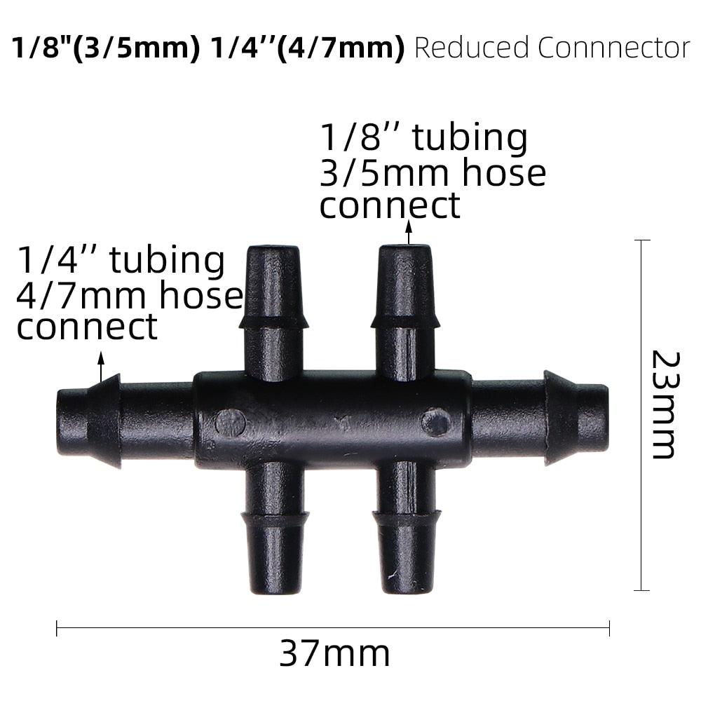 Greenhouse Blue Elbow Emitter Automatic Drip System - KiwisLove
