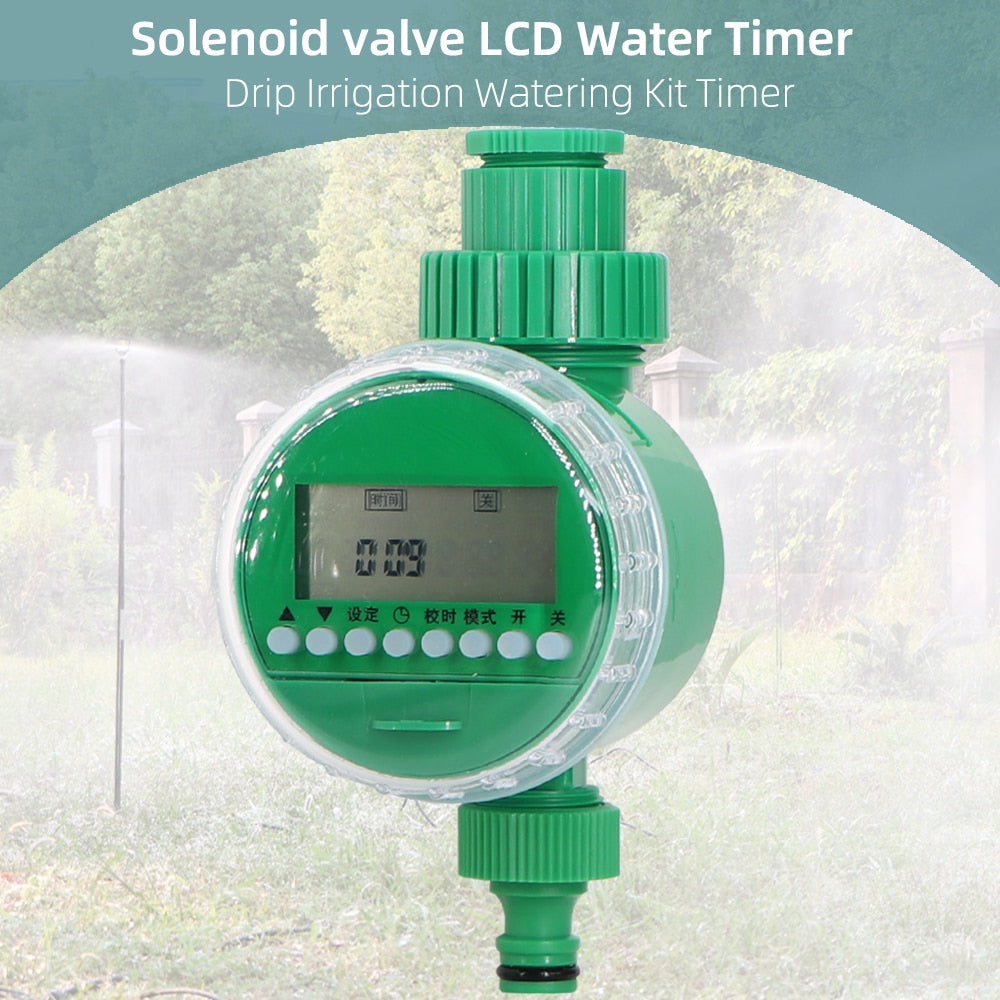 Greenhouse Blue Elbow Emitter Automatic Drip System - KiwisLove