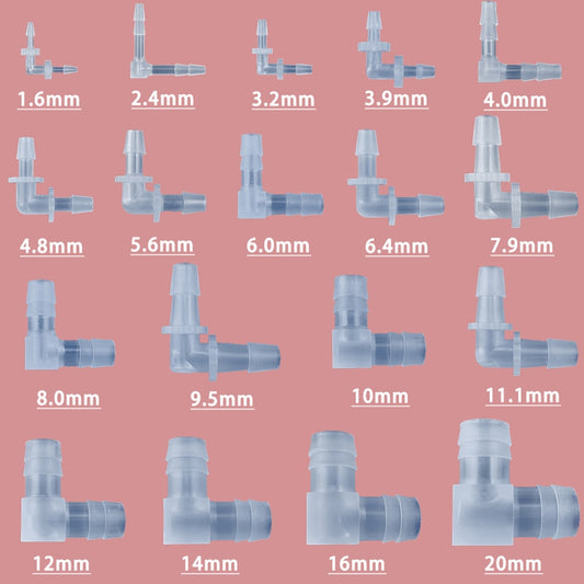 Equal 90 Degree Elbow Connectors Plastic Aquarium Fish Tank Aerator - KiwisLove
