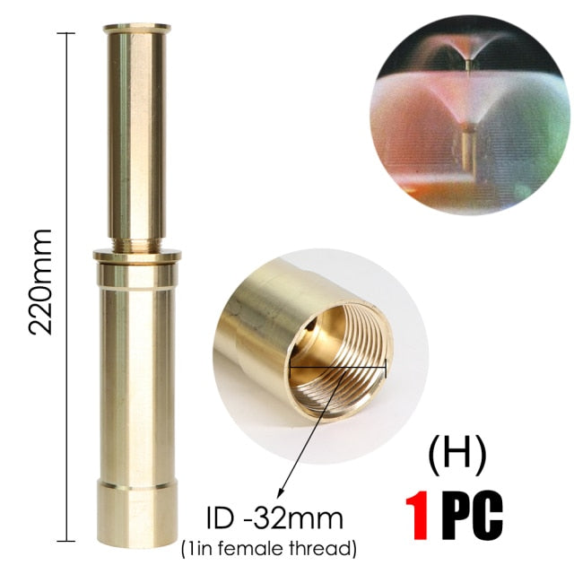 15 Types of Horticulture Brass Fountain Nozzles Sprinklers Pond Rotating - KiwisLove
