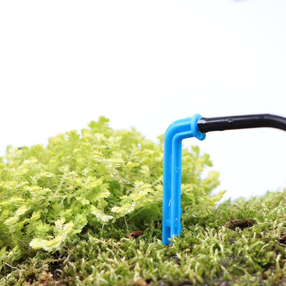 200 pcs Greenhouse Garden Watering Dripper 1/8'' Arrow Elbow Dripping - KiwisLove