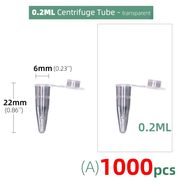 Garden Storage Clear Plastic Bottle Centrifuge Tube Transparent Container - KiwisLove