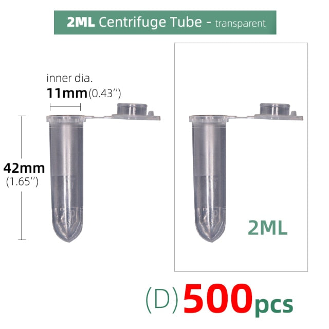 Garden Storage Clear Plastic Bottle Centrifuge Tube Transparent Container - KiwisLove