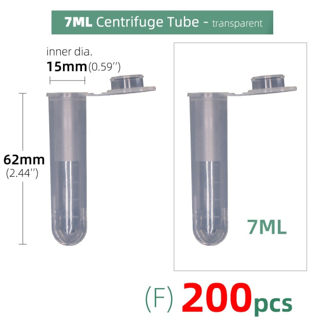Garden Storage Clear Plastic Bottle Centrifuge Tube Transparent Container - KiwisLove