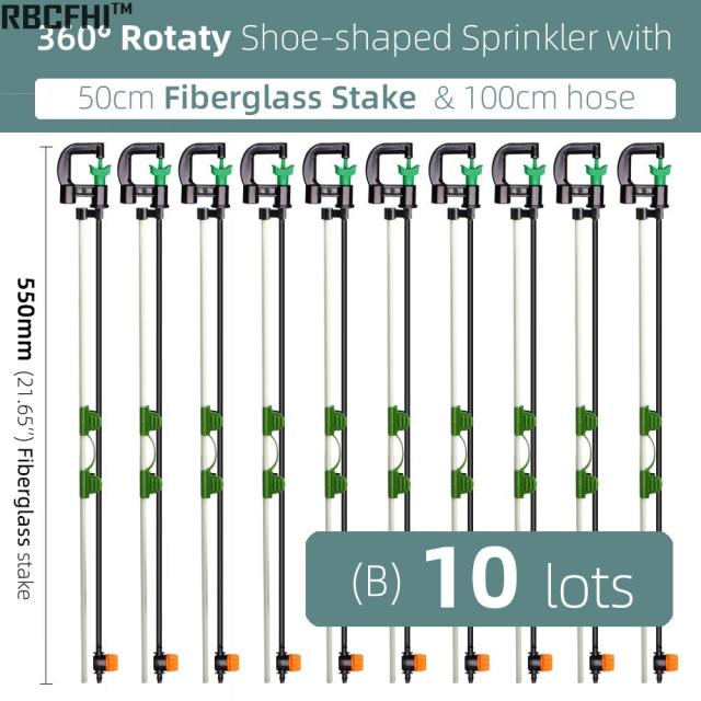 360 Degrees G Type Nozzles Sprayer Watering System Automatic Rotating - KiwisLove