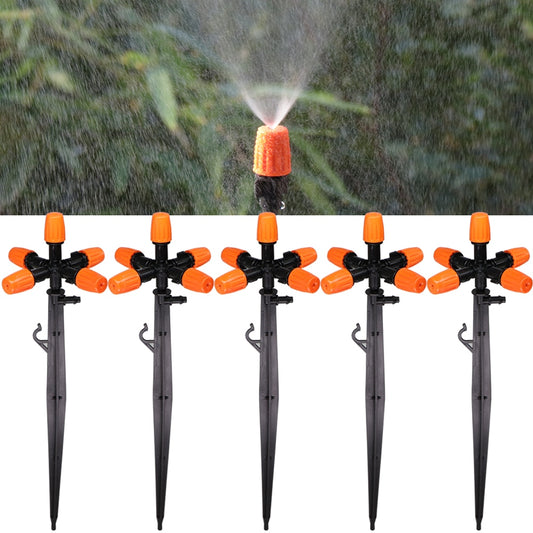 Garden Watering  Nozzle Drippers Sprayer Misting Atomizing Sprinklers - KiwisLove