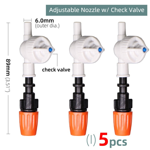 Garden Watering  Nozzle Drippers Sprayer Misting Atomizing Sprinklers - KiwisLove