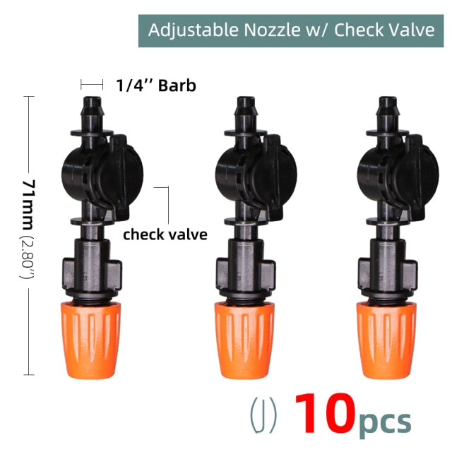 Garden Watering  Nozzle Drippers Sprayer Misting Atomizing Sprinklers - KiwisLove